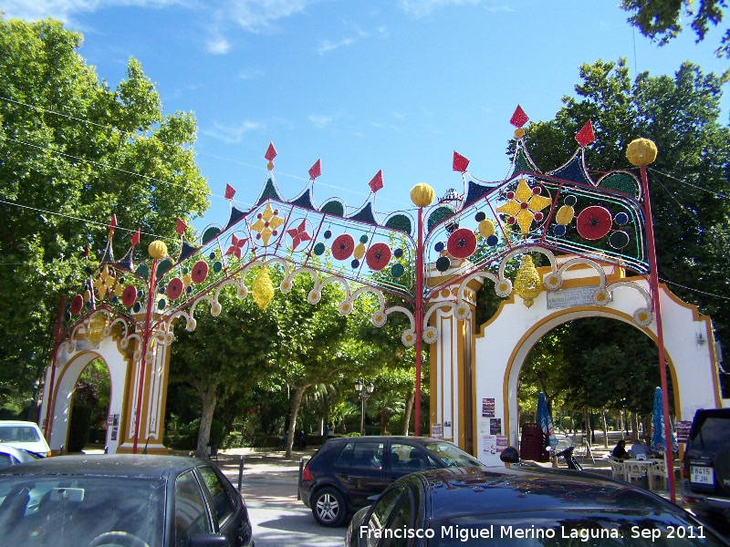 Parque de la Fuensanta - Parque de la Fuensanta. Entrada