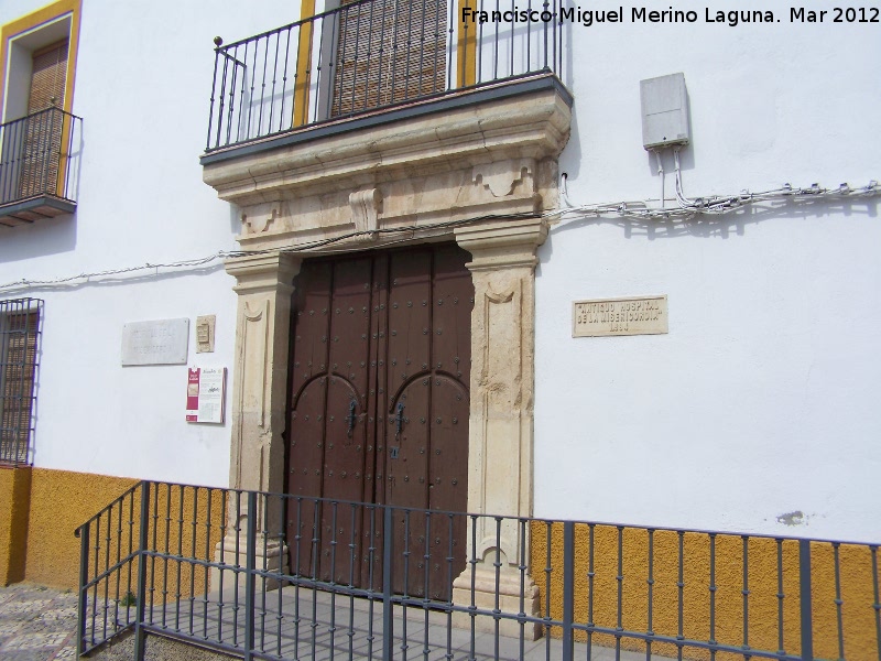 Hospital de la Misericordia - Hospital de la Misericordia. Portada principal