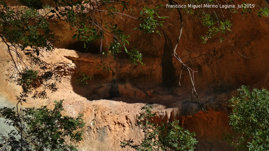 Petroglifos rupestres del Abrigo de la Tinaja IV - Petroglifos rupestres del Abrigo de la Tinaja IV. Abrigo