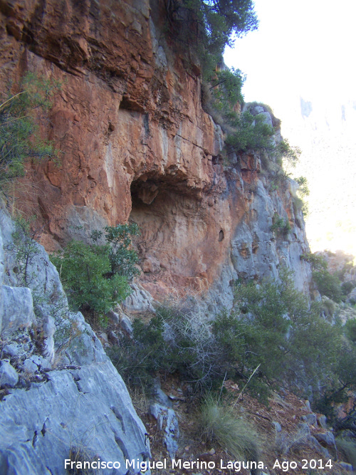 Petroglifos y pinturas rupestres del Abrigo de la Tinaja II - Petroglifos y pinturas rupestres del Abrigo de la Tinaja II. Abrigo