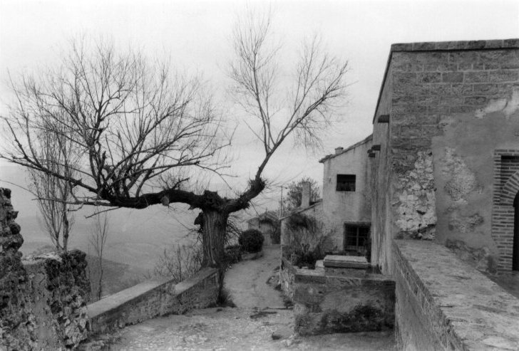 Pilar de los Baos rabes - Pilar de los Baos rabes. Foto antigua