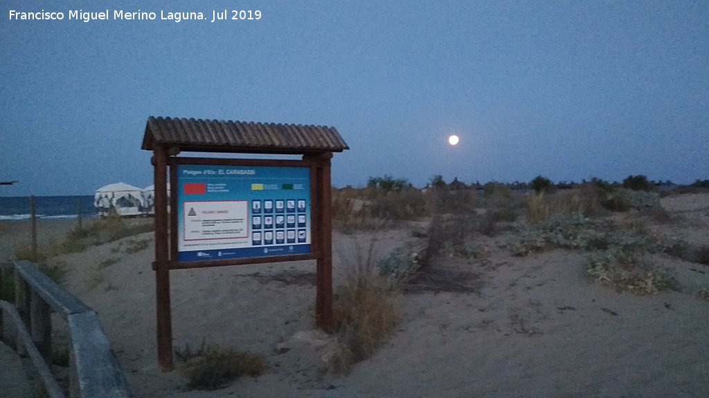 Luna - Luna. Playa de Carabass - Santa Pola