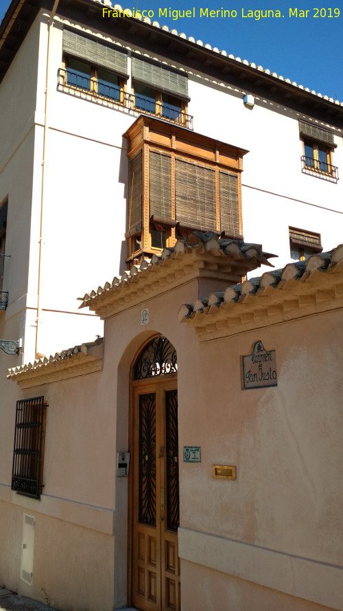 Alhambra. Carmen de San Justo - Alhambra. Carmen de San Justo. 