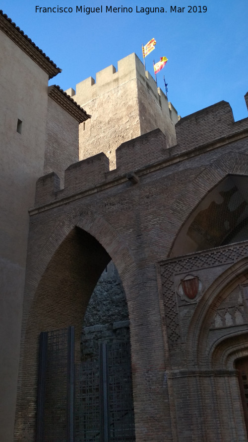 Aljafera. Torre del Trobador - Aljafera. Torre del Trobador. 