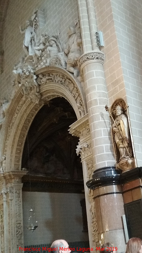 Catedral del Salvador. Capilla de la Virgen Blanca - Catedral del Salvador. Capilla de la Virgen Blanca. 