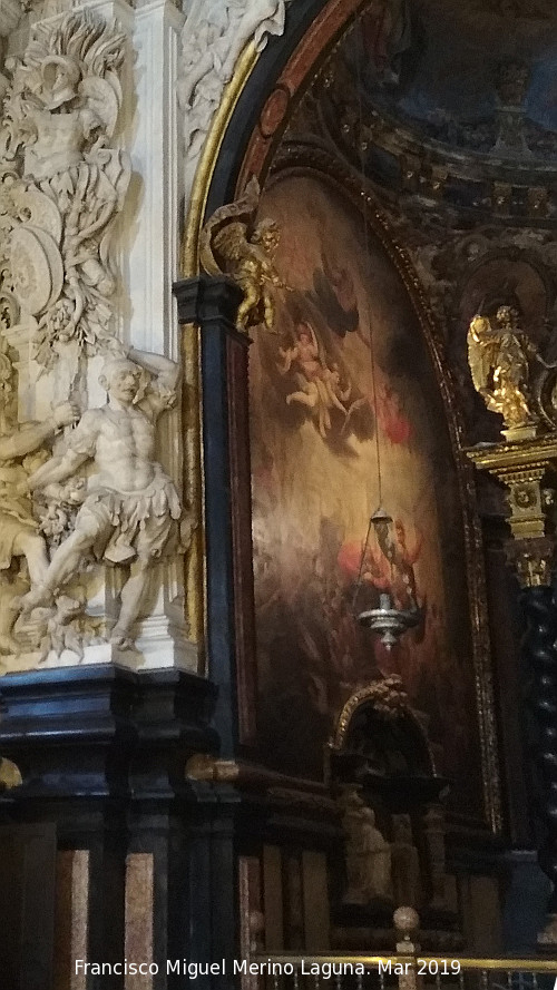 Catedral del Salvador. Capilla de Santiago - Catedral del Salvador. Capilla de Santiago. Lateral