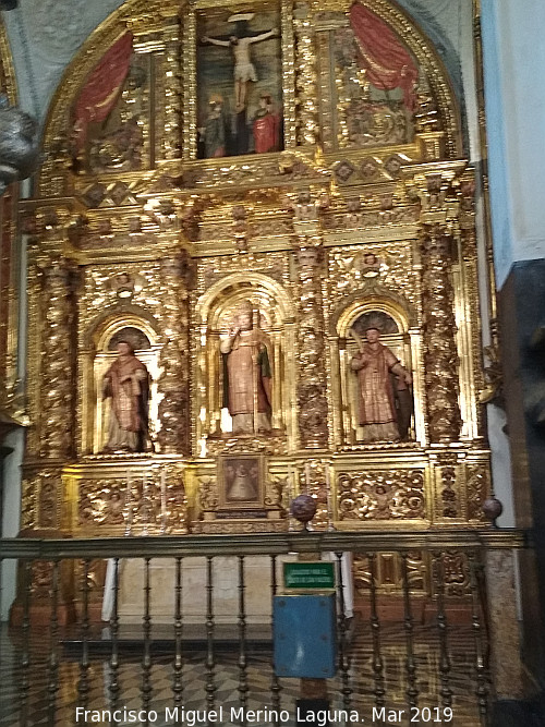 Catedral del Salvador. Capilla de San Valero - Catedral del Salvador. Capilla de San Valero. 