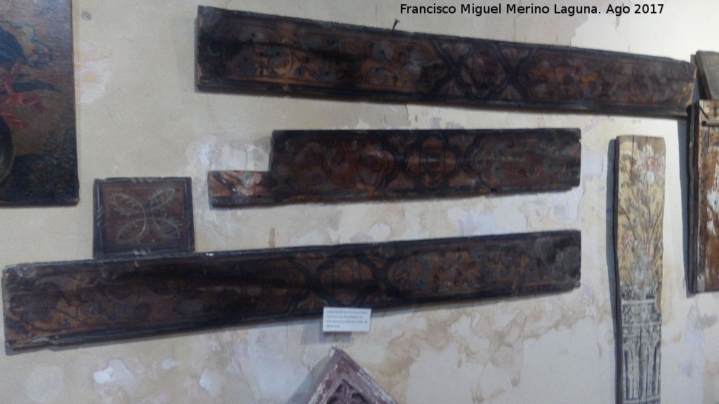 Casa Museo de Arte Andalus - Casa Museo de Arte Andalus. Vigas policromadas andaluses