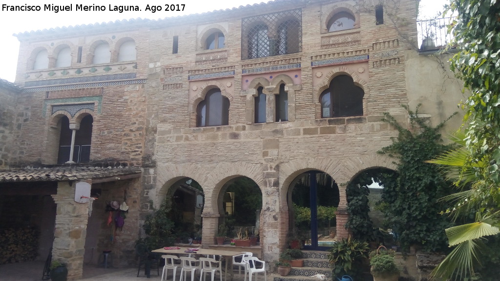 Casa Museo de Arte Andalus - Casa Museo de Arte Andalus. Fachada del patio trasero