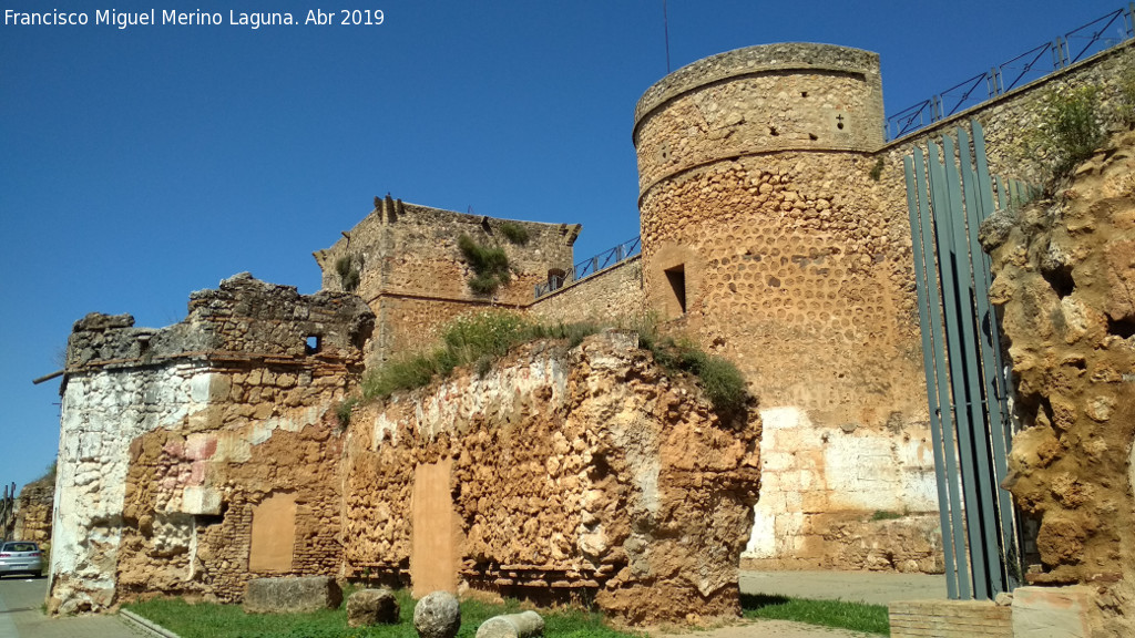 Castillo de los Guzmanes. Torre Circular Sur - Castillo de los Guzmanes. Torre Circular Sur. Situacin