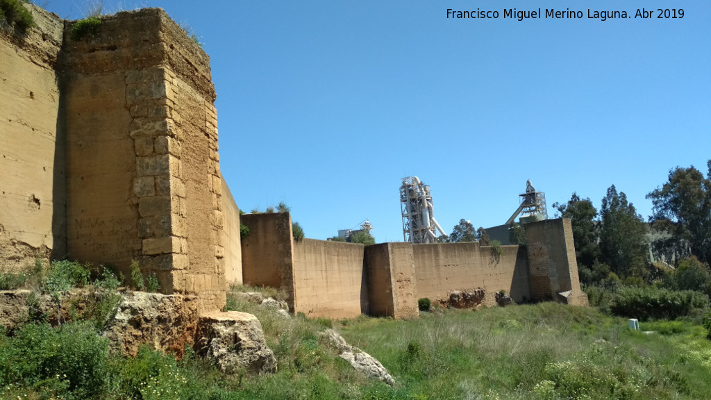 Muralla de Niebla. Torre Sur XVI - Muralla de Niebla. Torre Sur XVI. Situacin