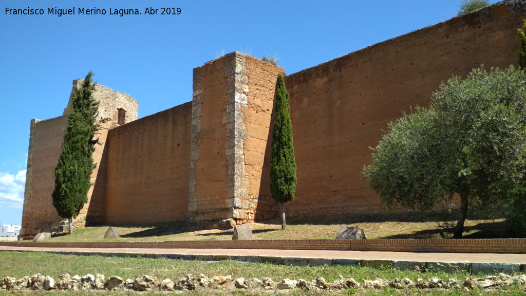 Muralla de Niebla. Torre Oeste I - Muralla de Niebla. Torre Oeste I. Situacin