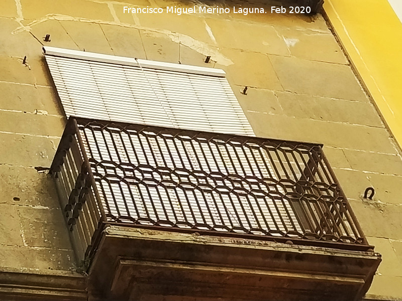 Casa de la Calle Real n� 49 - Casa de la Calle Real n� 49. Balc�n superior