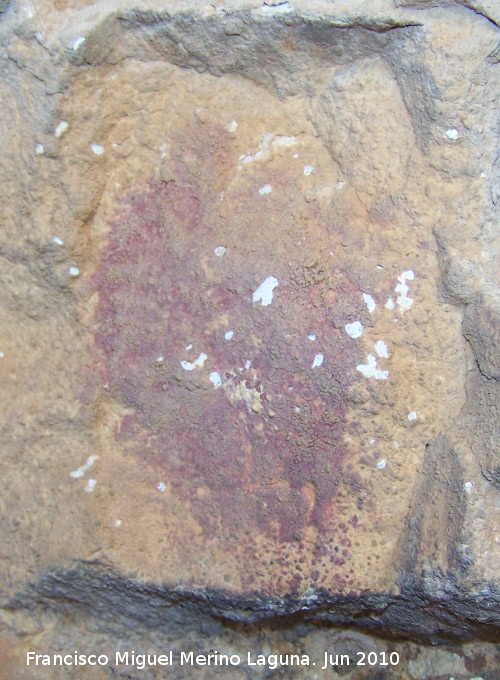 Pinturas rupestres de la Cueva de los Soles Abside VIII - Pinturas rupestres de la Cueva de los Soles Abside VIII. Restos