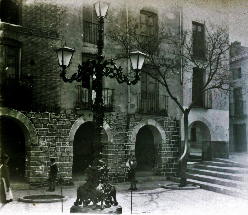 Casa del Cadiato - Casa del Cadiato. Foto antigua. Archivo IEG