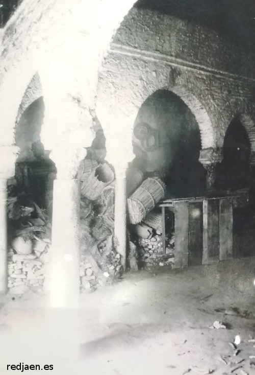 Baos rabes de Hernando de Zafra - Baos rabes de Hernando de Zafra. Foto antigua. Casa de los Tiros