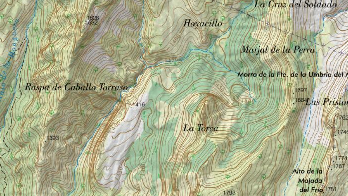 Hoyacillo - Hoyacillo. Mapa