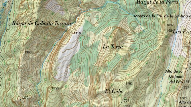 La Torca - La Torca. Mapa