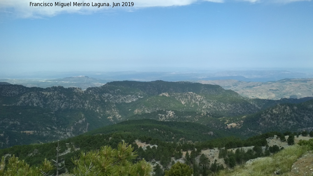 Raspa de Caballo Torraso - Raspa de Caballo Torraso. Vistas hacia Iznatoraf