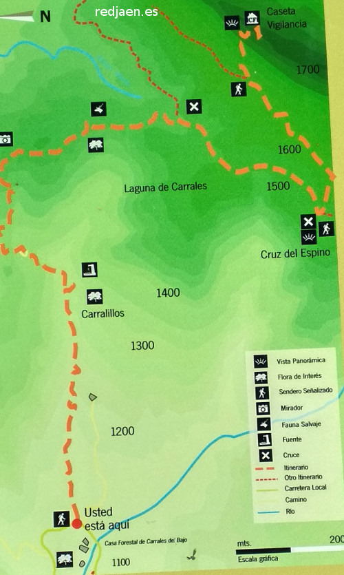 Sendero Cumbre Caballo Torraso - Sendero Cumbre Caballo Torraso. Mapa