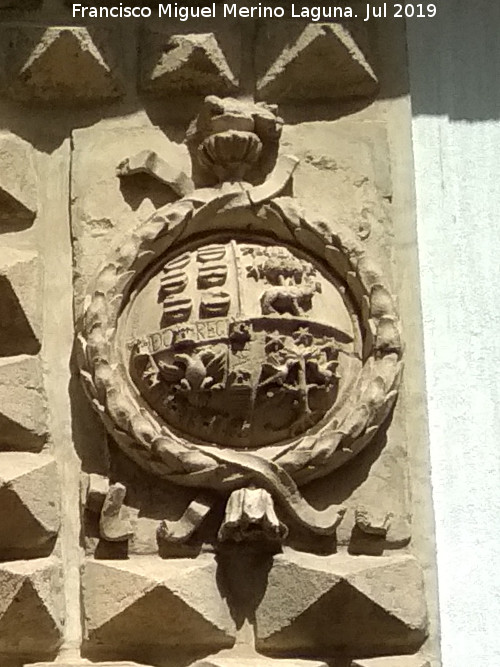 Palacio de los Condes de Villaleal - Palacio de los Condes de Villaleal. Escudo derecho