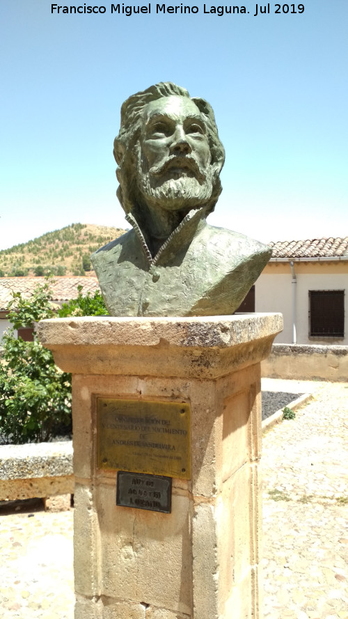 Busto de Andrs de Vandelvira - Busto de Andrs de Vandelvira. 