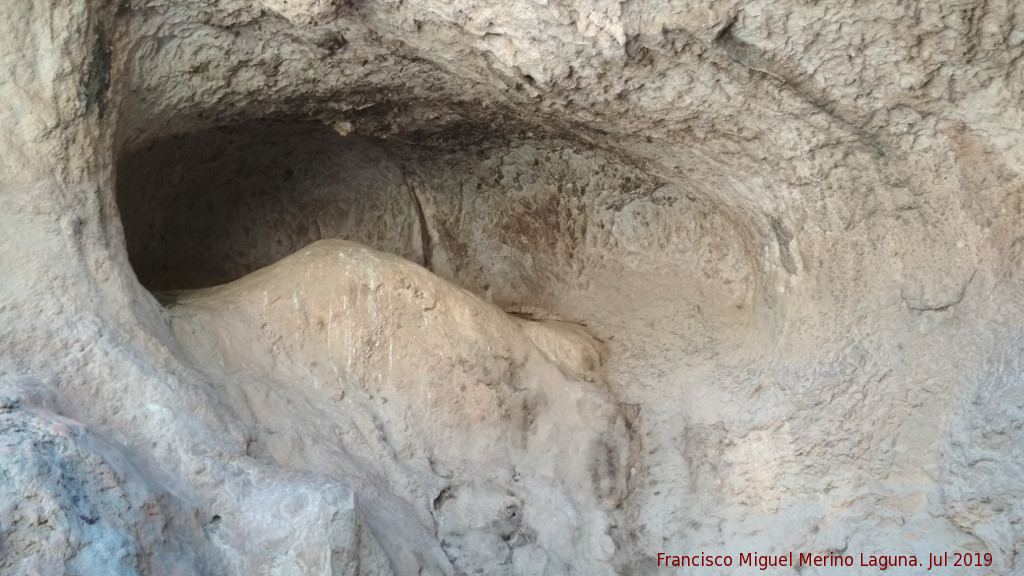 Petroglifos rupestres del Abrigo de la Tinaja VI - Petroglifos rupestres del Abrigo de la Tinaja VI. Abrigo