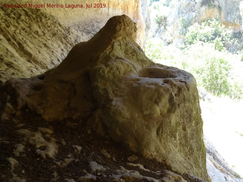 Cazoleta del Abrigo de la Pileta - Cazoleta del Abrigo de la Pileta. Cazoleta