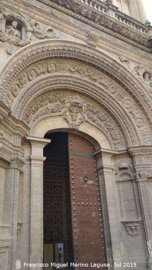 Catedral de Santa Mara. Puerta de las Cadenas - Catedral de Santa Mara. Puerta de las Cadenas. 
