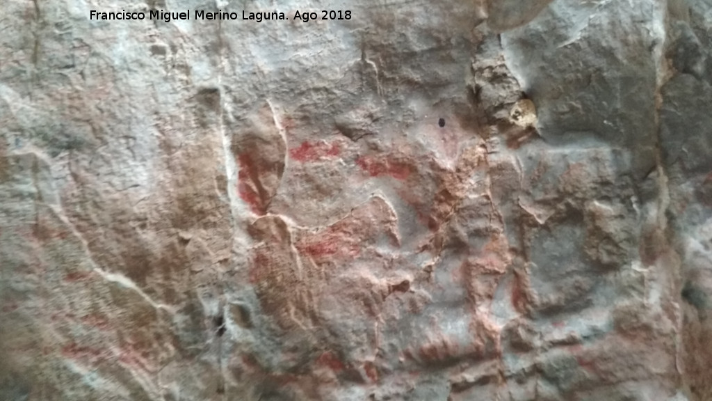 Pinturas rupestres y grabados de la Cueva de Mingo Lpez - Pinturas rupestres y grabados de la Cueva de Mingo Lpez. 