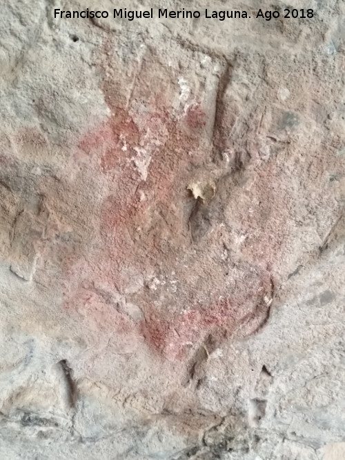 Pinturas rupestres y grabados de la Cueva de Mingo Lpez - Pinturas rupestres y grabados de la Cueva de Mingo Lpez. 