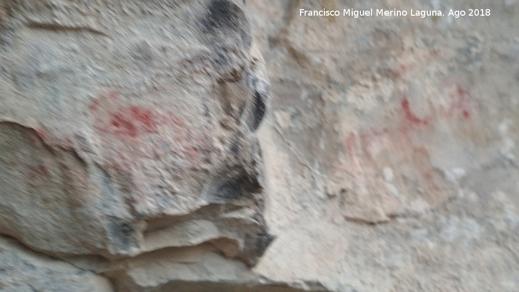 Pinturas rupestres y grabados de la Cueva de Mingo Lpez - Pinturas rupestres y grabados de la Cueva de Mingo Lpez. 