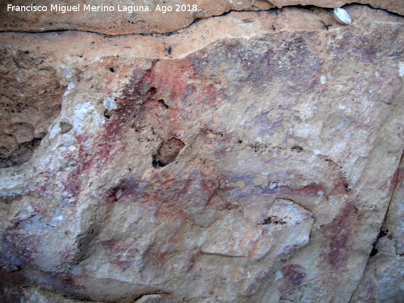 Pinturas rupestres de la Raspa de Piedra Redonda III - Pinturas rupestres de la Raspa de Piedra Redonda III. Figura