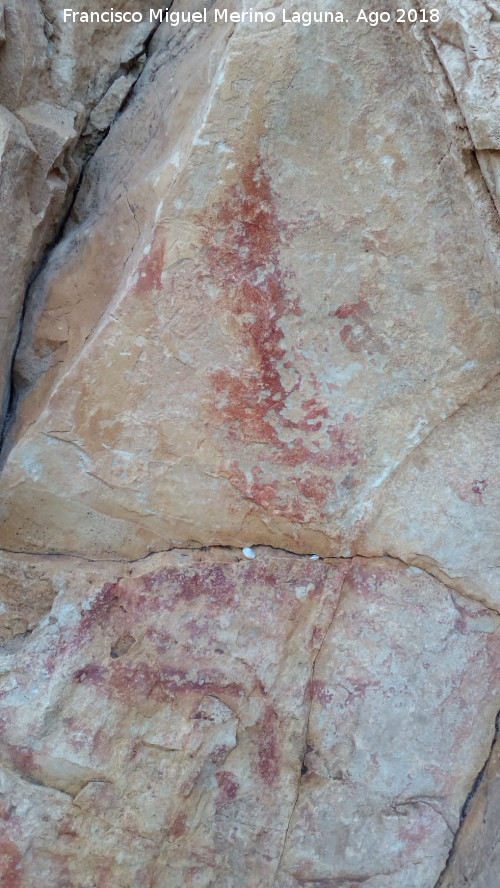 Pinturas rupestres de la Raspa de Piedra Redonda III - Pinturas rupestres de la Raspa de Piedra Redonda III. 