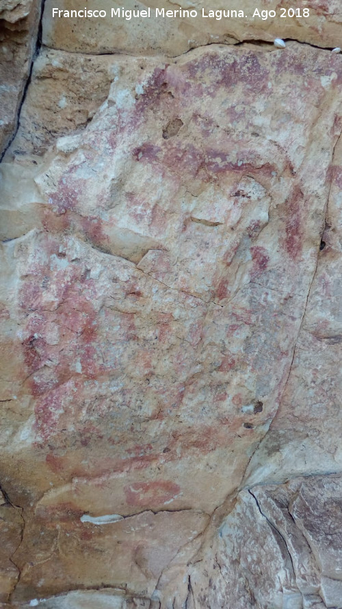 Pinturas rupestres de la Raspa de Piedra Redonda III - Pinturas rupestres de la Raspa de Piedra Redonda III. 