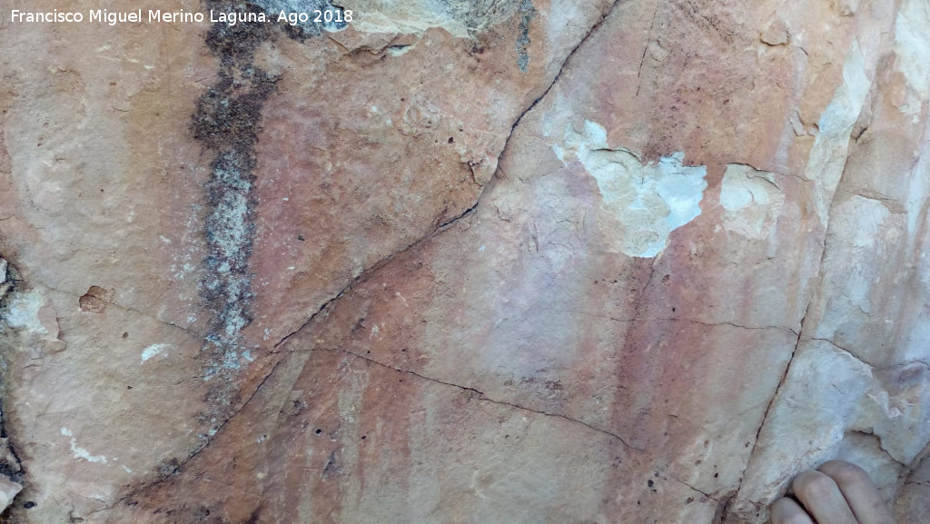 Pinturas rupestres de la Raspa de Piedra Redonda IV - Pinturas rupestres de la Raspa de Piedra Redonda IV. 