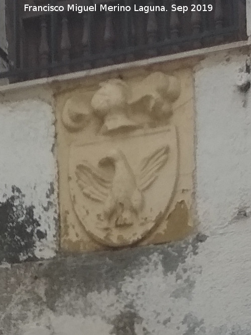 Casa de la Calle Paredn Jess Penas n 10 - Casa de la Calle Paredn Jess Penas n 10. Escudo