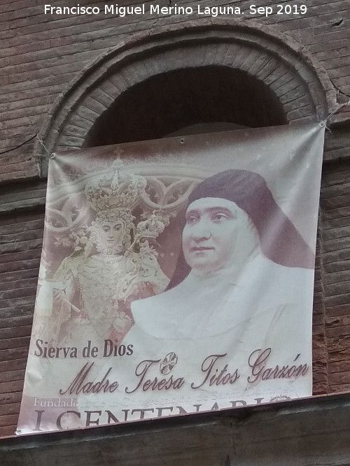 Colegio Mayor de Santo Domingo - Colegio Mayor de Santo Domingo. Madre Teresa Titos Garzn