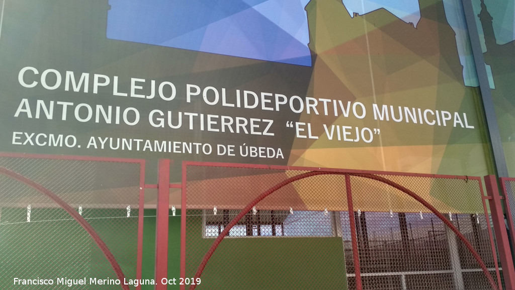 Polideportivo Antonio Gutirrez "El Viejo" - Polideportivo Antonio Gutirrez "El Viejo". 