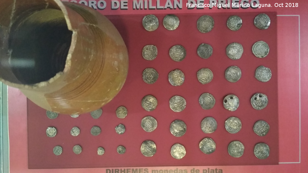 Tesoro de Milln de Priego - Tesoro de Milln de Priego. Museo Provincial de Jan