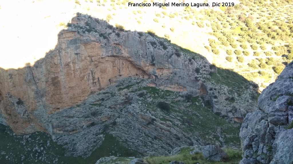 Pinturas rupestres del Poyo de la Cerradura - Pinturas rupestres del Poyo de la Cerradura. Vistas