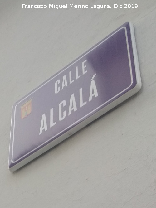 Calle Alcal� - Calle Alcal�. Placa