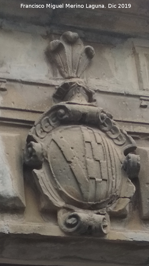 Casa de la Calle Gracia n� 26 - Casa de la Calle Gracia n� 26. Escudo