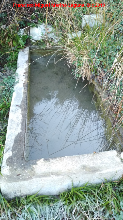 Fuente de la Trocha de Carboneros - Fuente de la Trocha de Carboneros. 