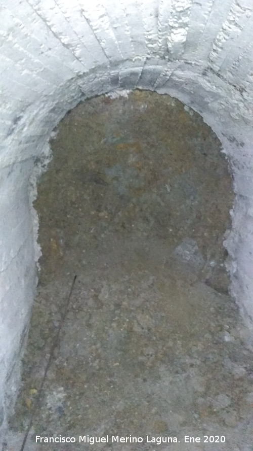 Refugio de la Gineta - Refugio de la Gineta. Final del refugio