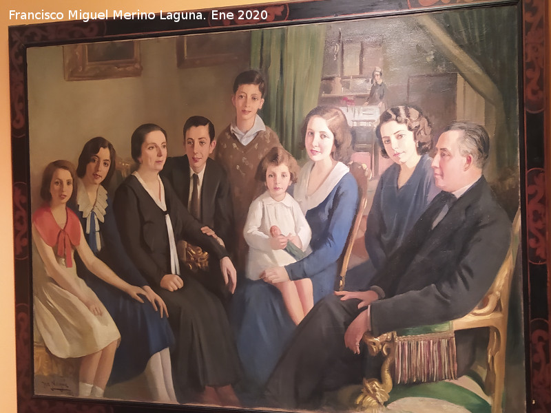 Jos� Nogu� Mass� - Jos� Nogu� Mass�. Cuadro Familia Anguita Villar. Museo Provincial de Ja�n