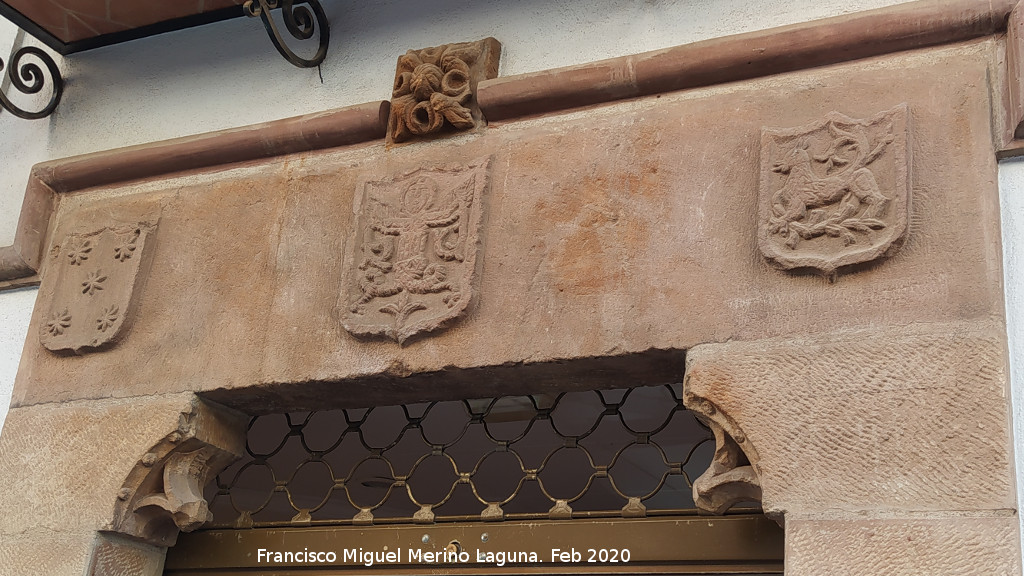 Casa de la Calle Crist�bal Col�n n� 3 - Casa de la Calle Crist�bal Col�n n� 3. Dintel