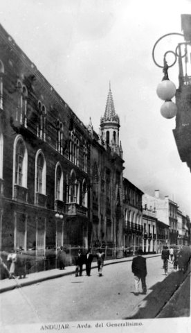 Palacio del Conde de la Quintera - Palacio del Conde de la Quintera. Foto antigua