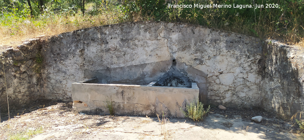 Fuente de la Carretera del Tranco - Fuente de la Carretera del Tranco. 