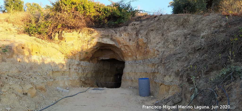 Mina de agua de Fuente Nueva - Mina de agua de Fuente Nueva. Entrada